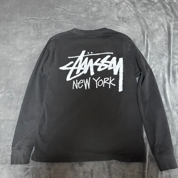 스투시 뉴욕 롱슬리브 s