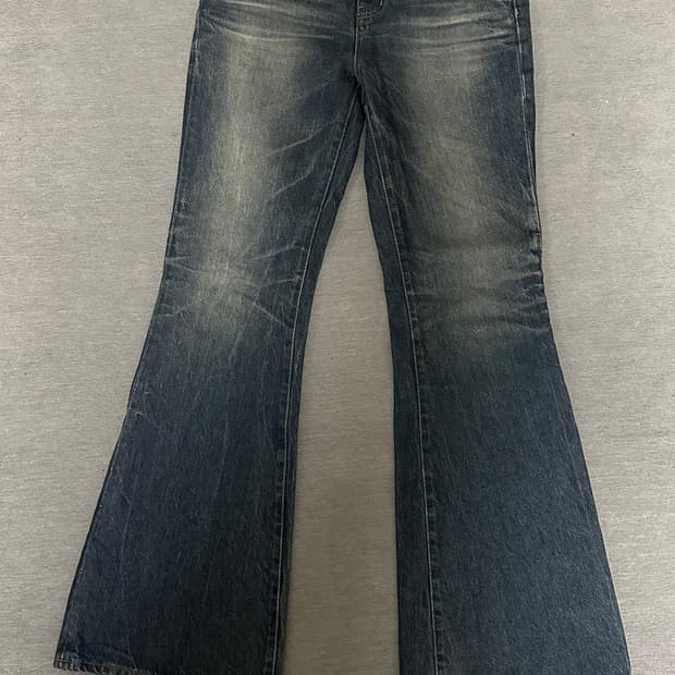 엘무드 잔느 플레어 데님 프렌치 블루 44 판매