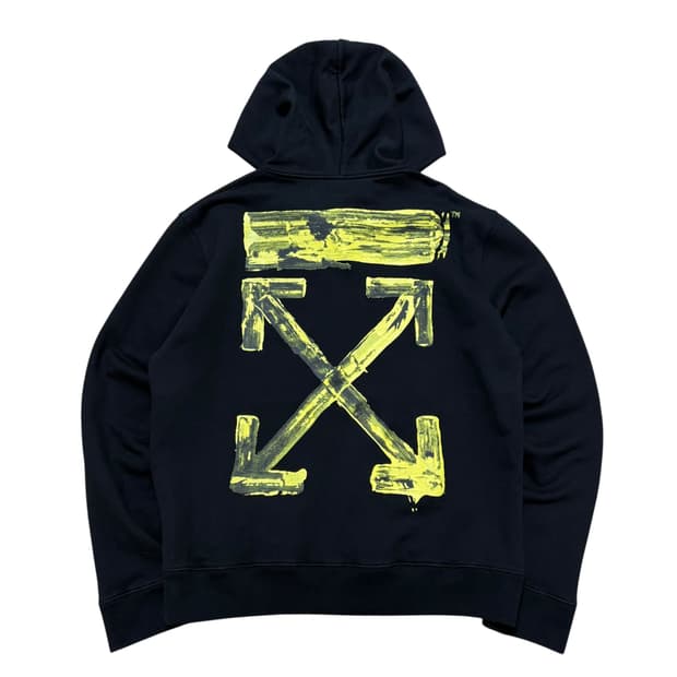 오프화이트 빅에로우 후드티