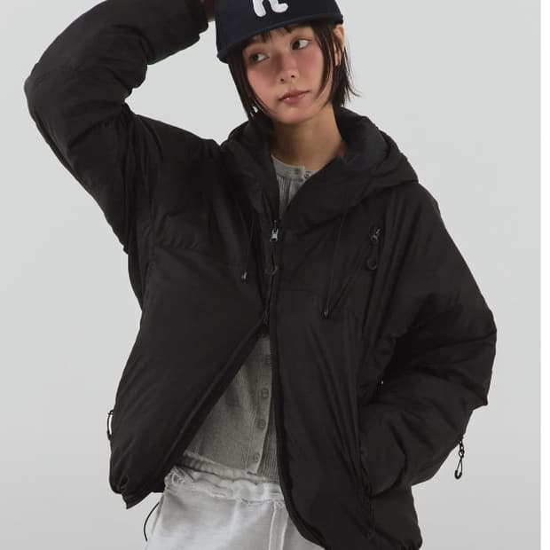 (구해요or교환) 패러킷 리버시블 신슐레이트 패디드 점퍼 (블랙s)