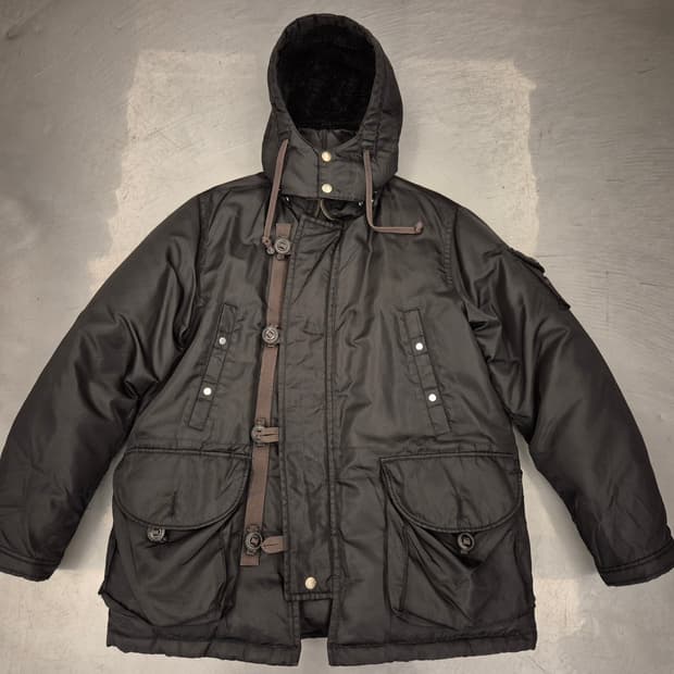 00s 폴로진스 밀리터리 덕다운 파카