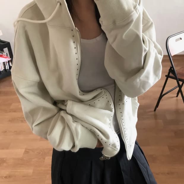 플레이스 스튜디오 후드집업