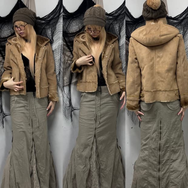 Mori Girl Mood Hoodie Jacket