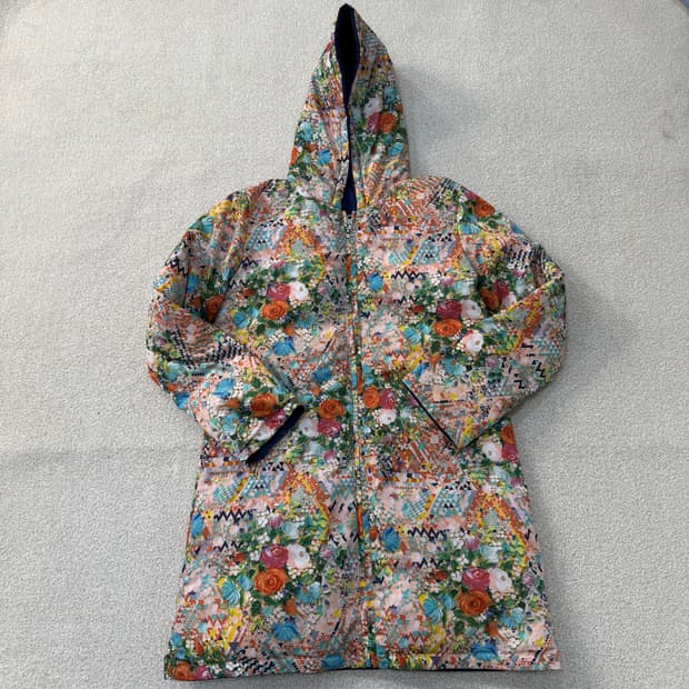 S 오일릴리 덕다운 리버시블 롱패딩 0203T