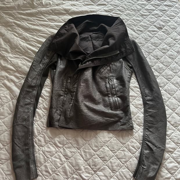 Rick Owen’s Archive Dark silver jacket 