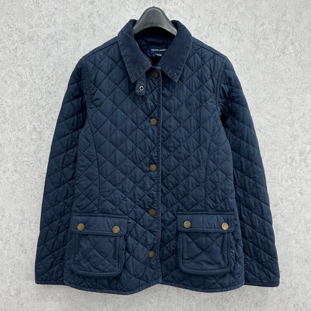 85 폴로 랄프로렌 여자 누빔 퀼팅 자켓