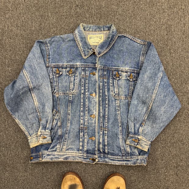 BellepoulE 빈티지 데님 자켓