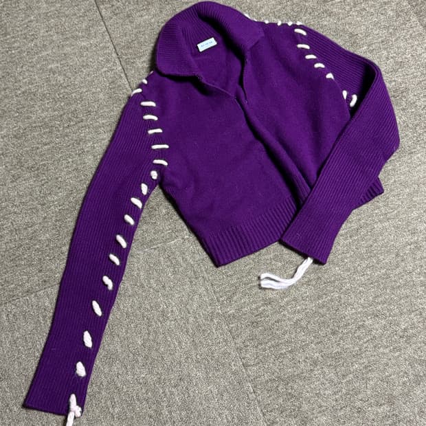 빈티지 니트 가디건