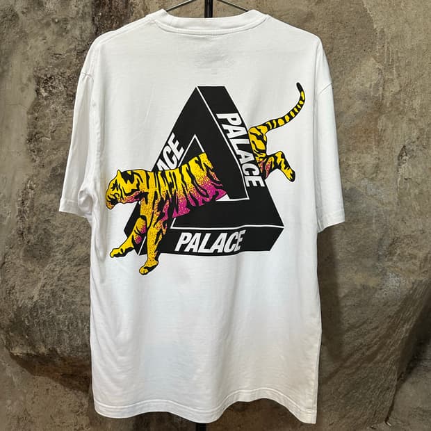 팔라스 코리아 트라이퍼그 티셔츠 화이트