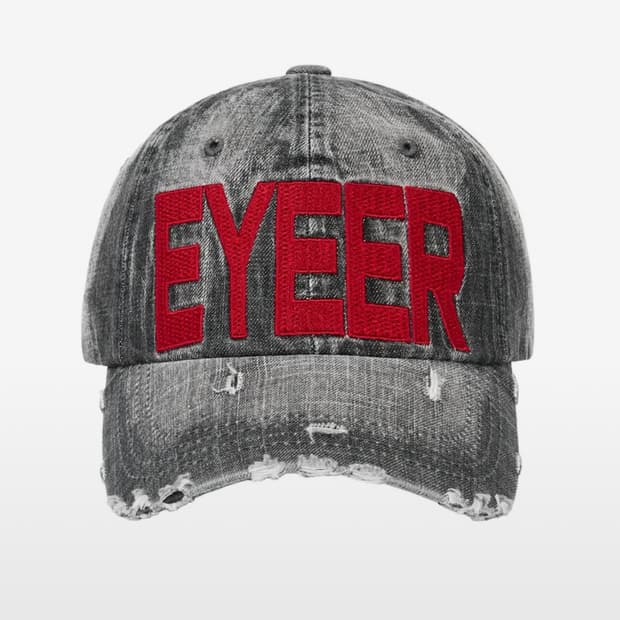 이와이이알 Basic Logo Ball Cap - Red