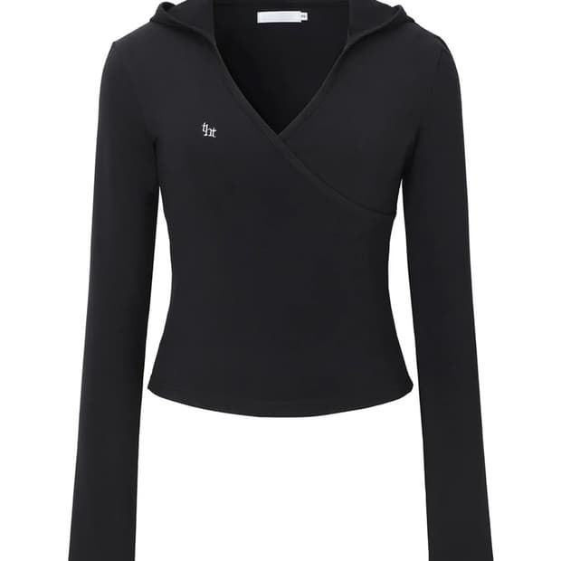 쓰리타임즈 블라썸 랩 후디 Blossom wrap hoodie M