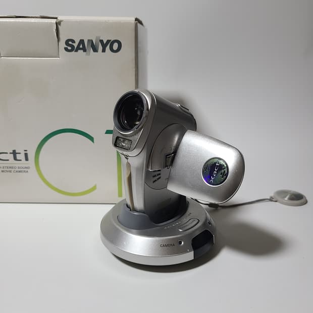 산요 작티 DMX-C1 빈티지 캠코더 디카 디지털카메라