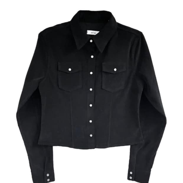 애즈온 제니스 셔츠 블랙 ason corduroy shirts black