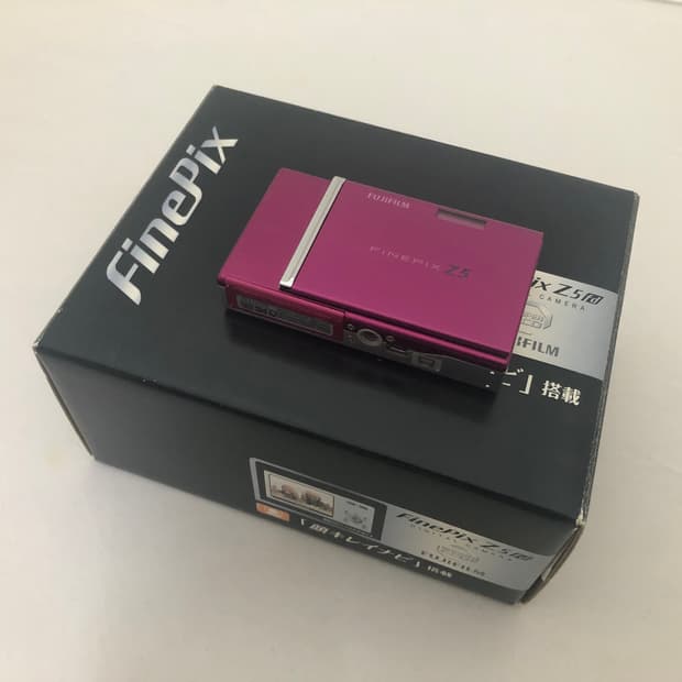 (박스셋) 후지필름 파인픽스 Finepix Z5fd 빈티지 디카 핑크