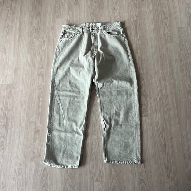 [36X30] 90s 빈티지 리바이스 565 탄 베이지