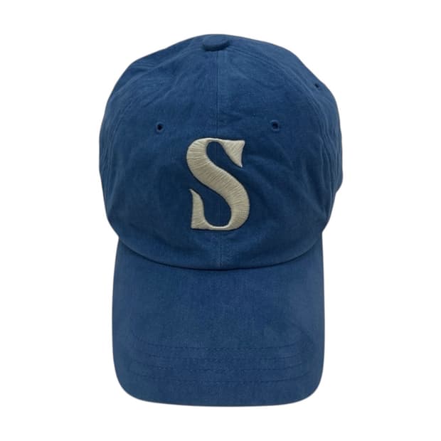 SATUR 세터 S로고 볼캡 모자 블루