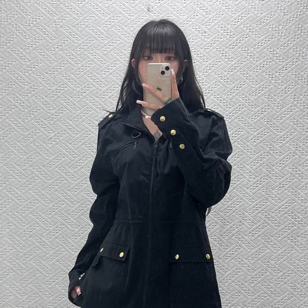 아디다스 흑탭 밀리터리 사파리 헌팅 워크 야상 자켓 100 C12549