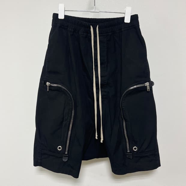 릭오웬스 20SS "TECUATL" 바우하우스 포드 쇼츠 블랙