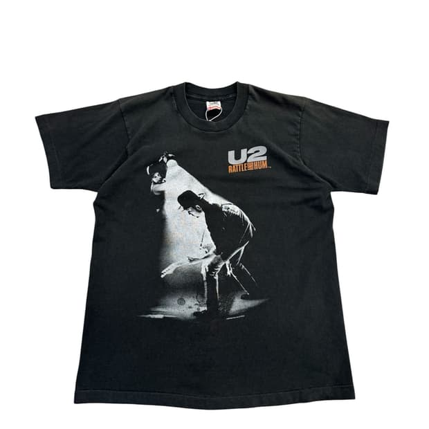 88s U2 Rattle and Hum 반팔티셔츠