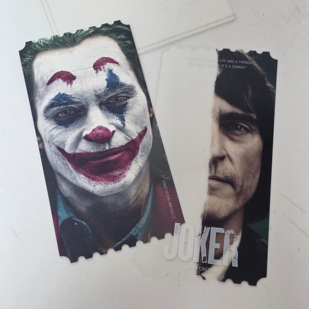 조커 오리지널 영화 티켓