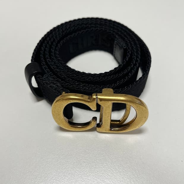 Dior 새들 나일론 벨트