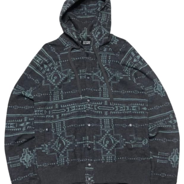 히스테릭글래머 패컨 버튼 후디