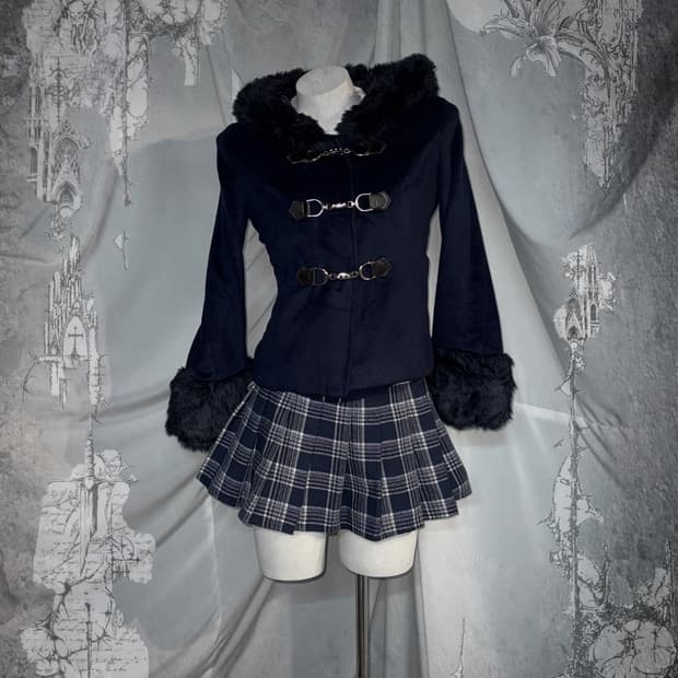 세실맥비 네이비 히메 갸루 프레피 코디세트 