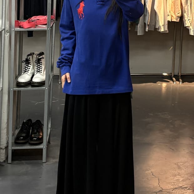 폴로랄프로렌 빅포니 블루 럭비티 A3734