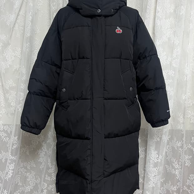 1) 키르시 체리 롱패딩 블랙