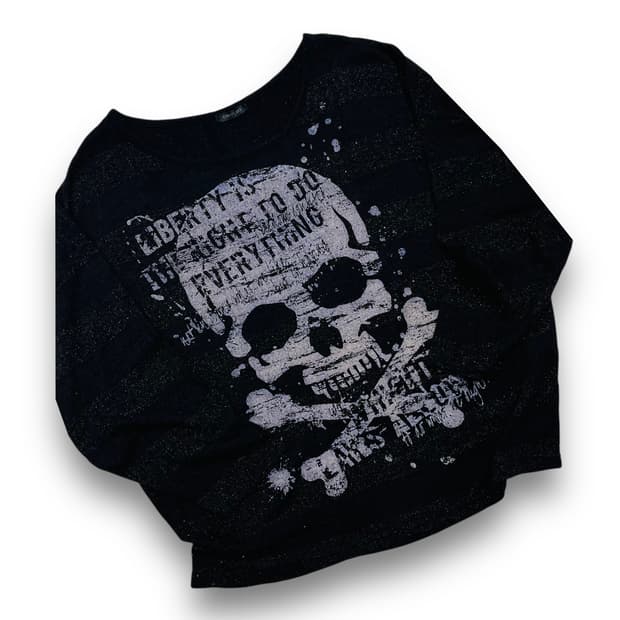 CORNFLAKE Vampire Skull knitwear