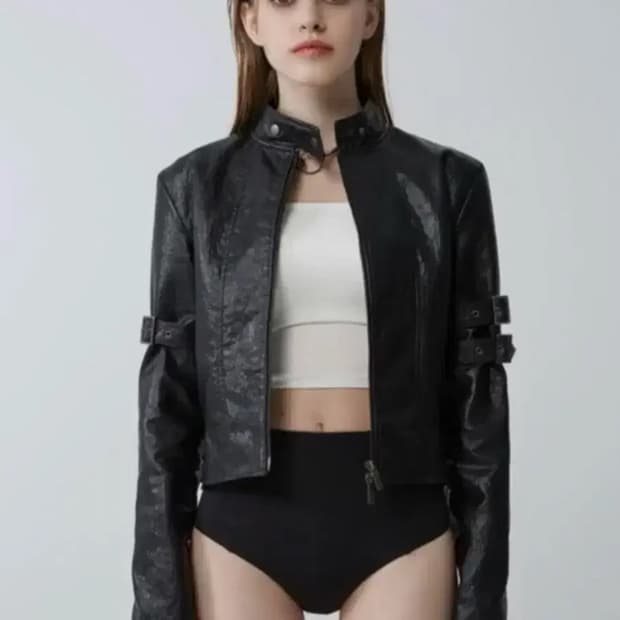 보헴서 2way biker jacket