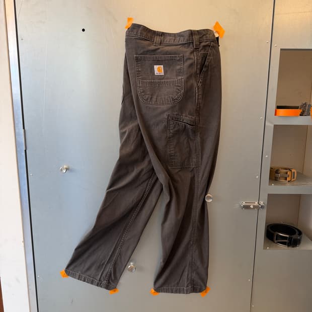 칼하트 싱글니 카펜터 워크 팬츠