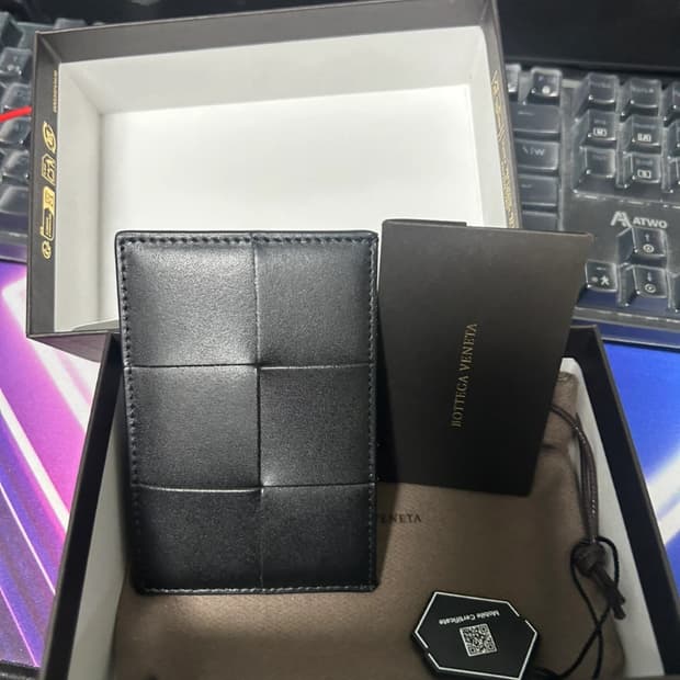 보테가베네타 카드지갑 블랙