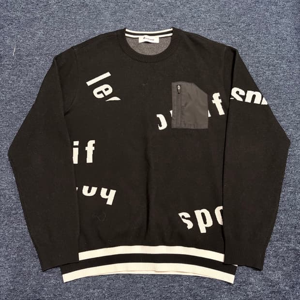 르꼬끄골프 포켓라운드 스웨터