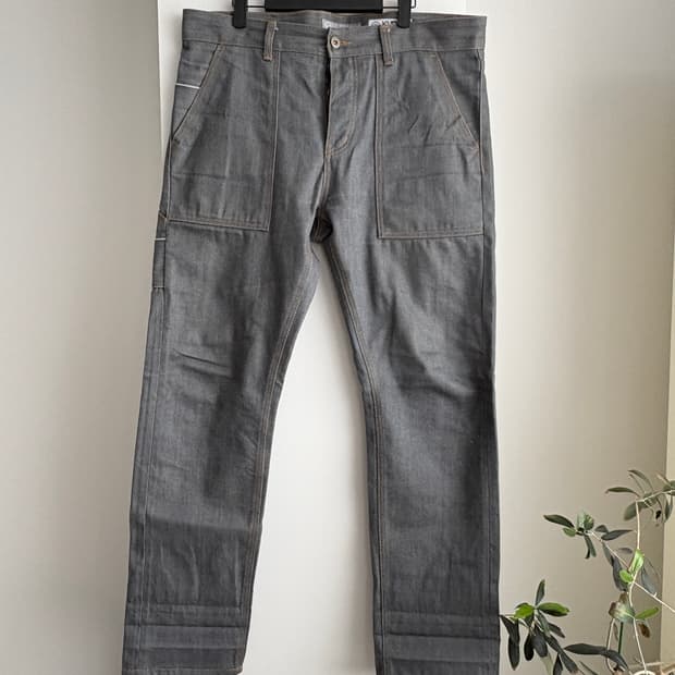 일본 쿠로키 데님 프리즘웍스 셀비지