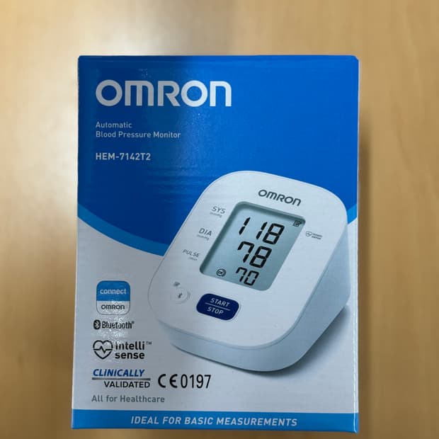 오므론 자동 혈압계 새제품 판매