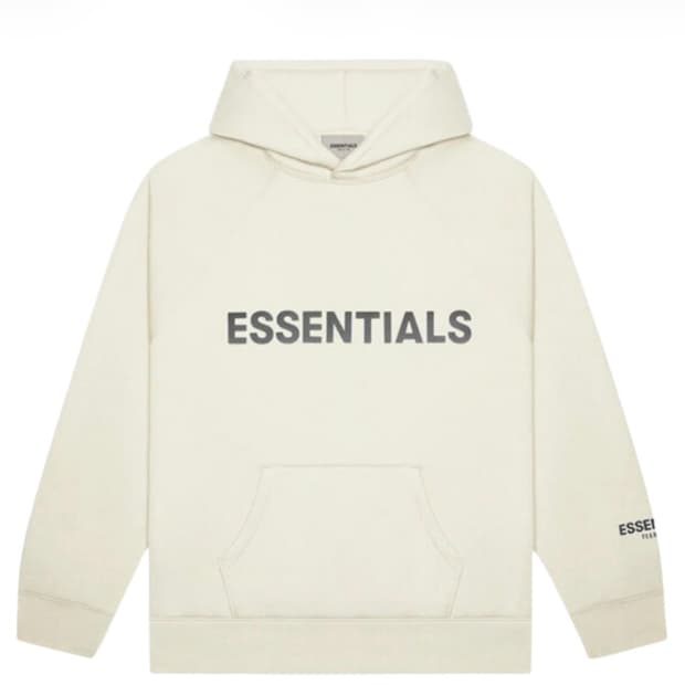 Essentials 3D Silicon Applique Pullover 
