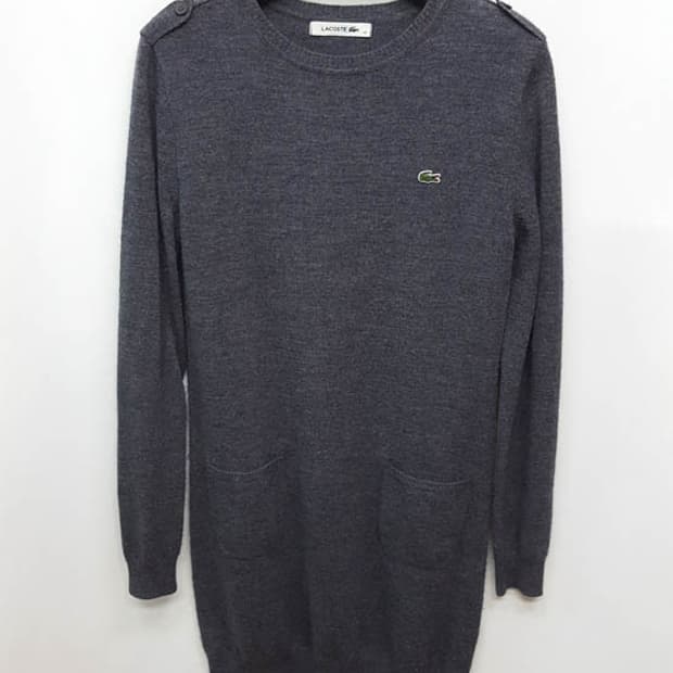 라코스테  여성  울니트 원피스  90