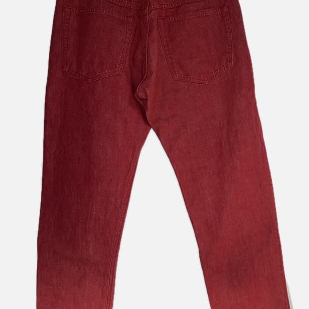 JIL SANDER_vintage denim (red)_29 x 36