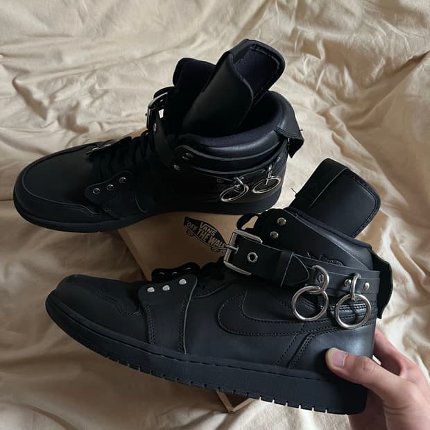 (코르티스 착용) 19aw 꼼데가르송 옴므 플러스 조던 1 레트로 하이