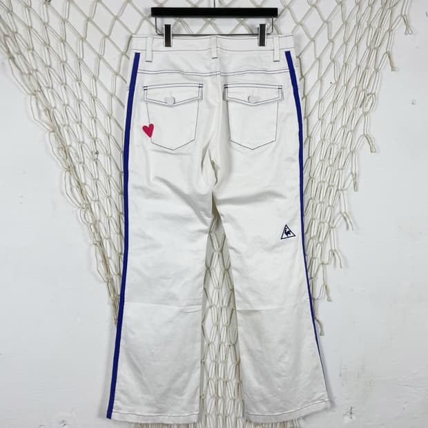 Heart white pants