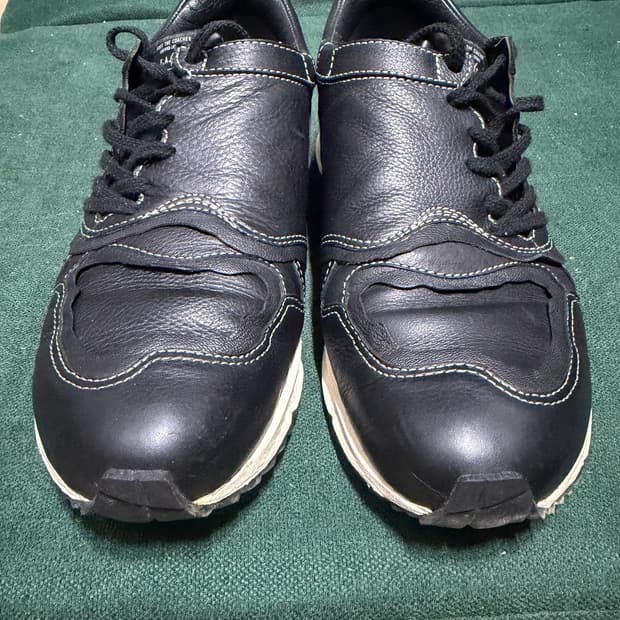 foot the coacher 풋더코쳐 사이드레이스 레더 스니커즈 265