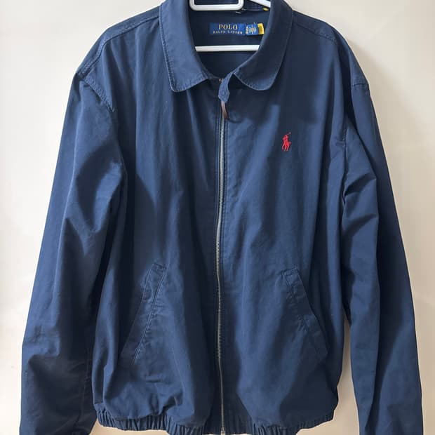 폴로 베이포트 코튼 재킷 (네이비)