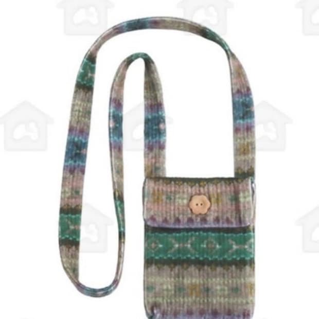 허그유어스킨 빈티지 미니 크로스백 베이지