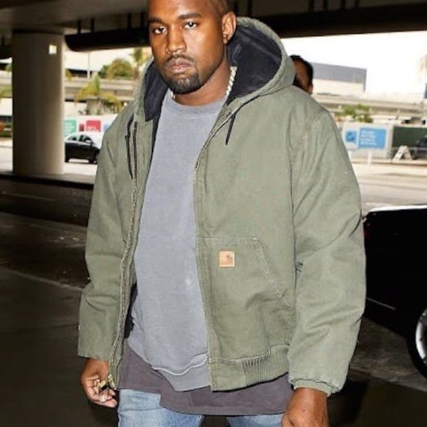 [XL] 칸예 칼하트 US J130 덕 액티브 자켓 ARG