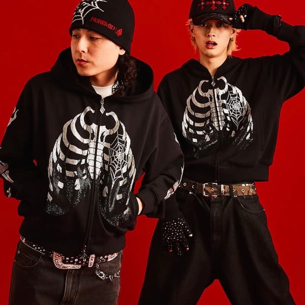 Noremid X supplier 콜라보 한정판 후드집업 L