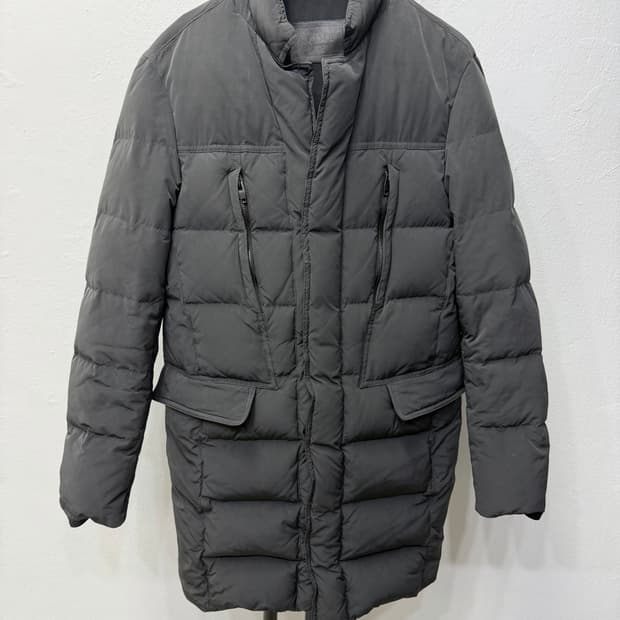 정품) 타임옴므 한섬 남성 패딩 100