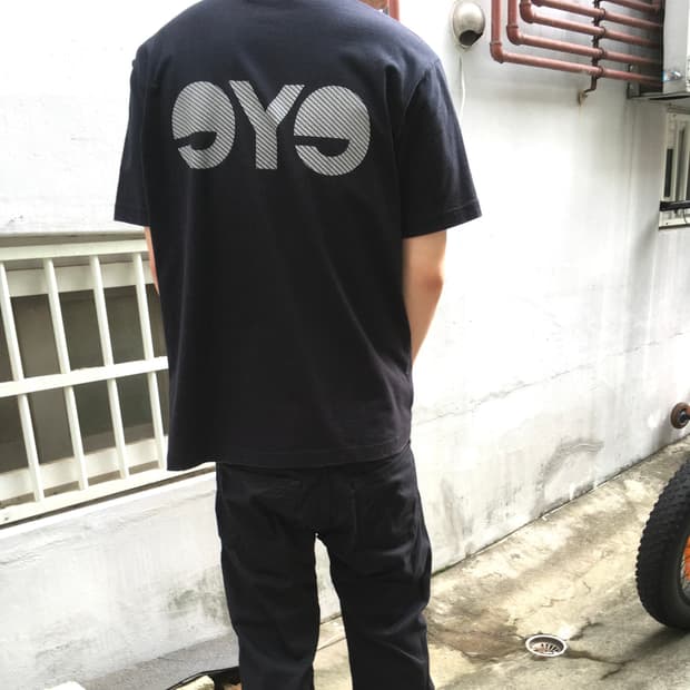 준야 와타나베 eye 반팔 티셔츠