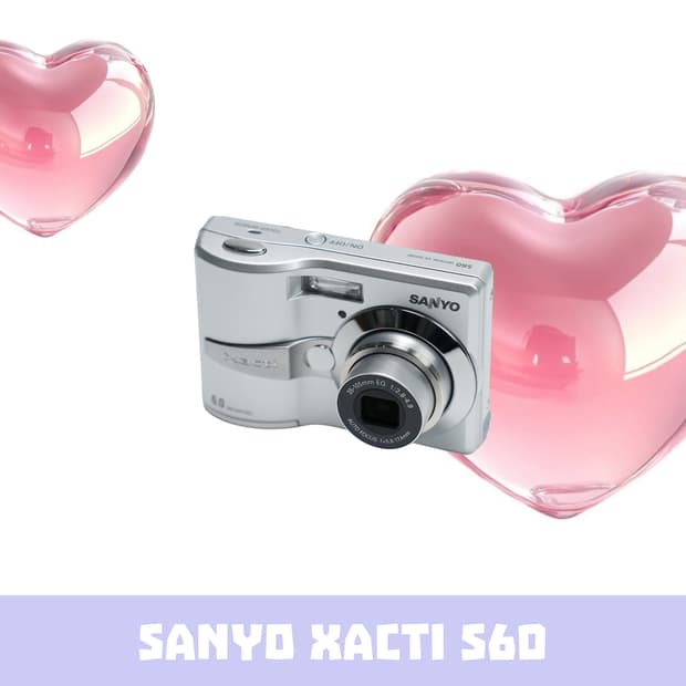 (입문강추) 산요작티 S60 디지털 카메라