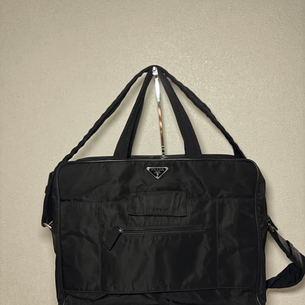 (정품) (이너백0) 프라다 브리프케이스 출근 가방